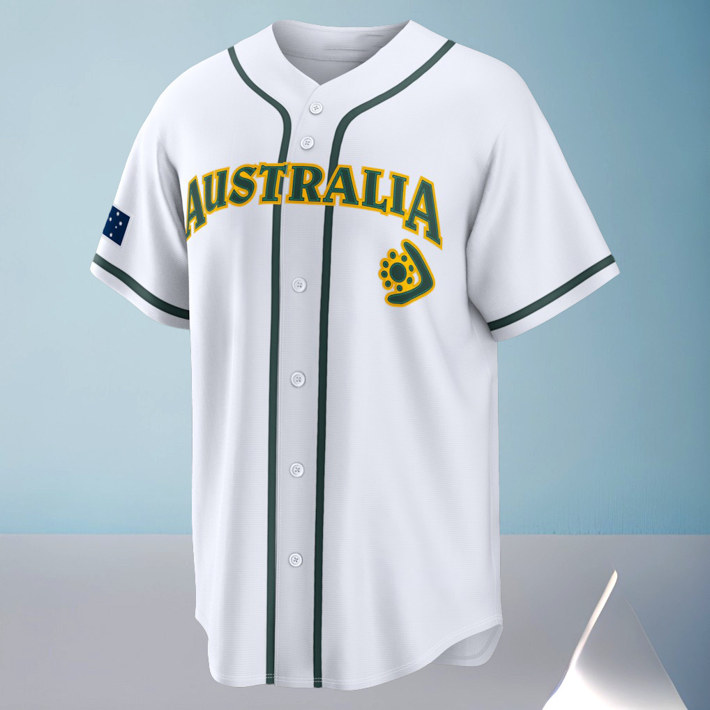 Australia Baseball Nike Jersey 2026 World Baseball Classic Home Stadium Clothing Gift