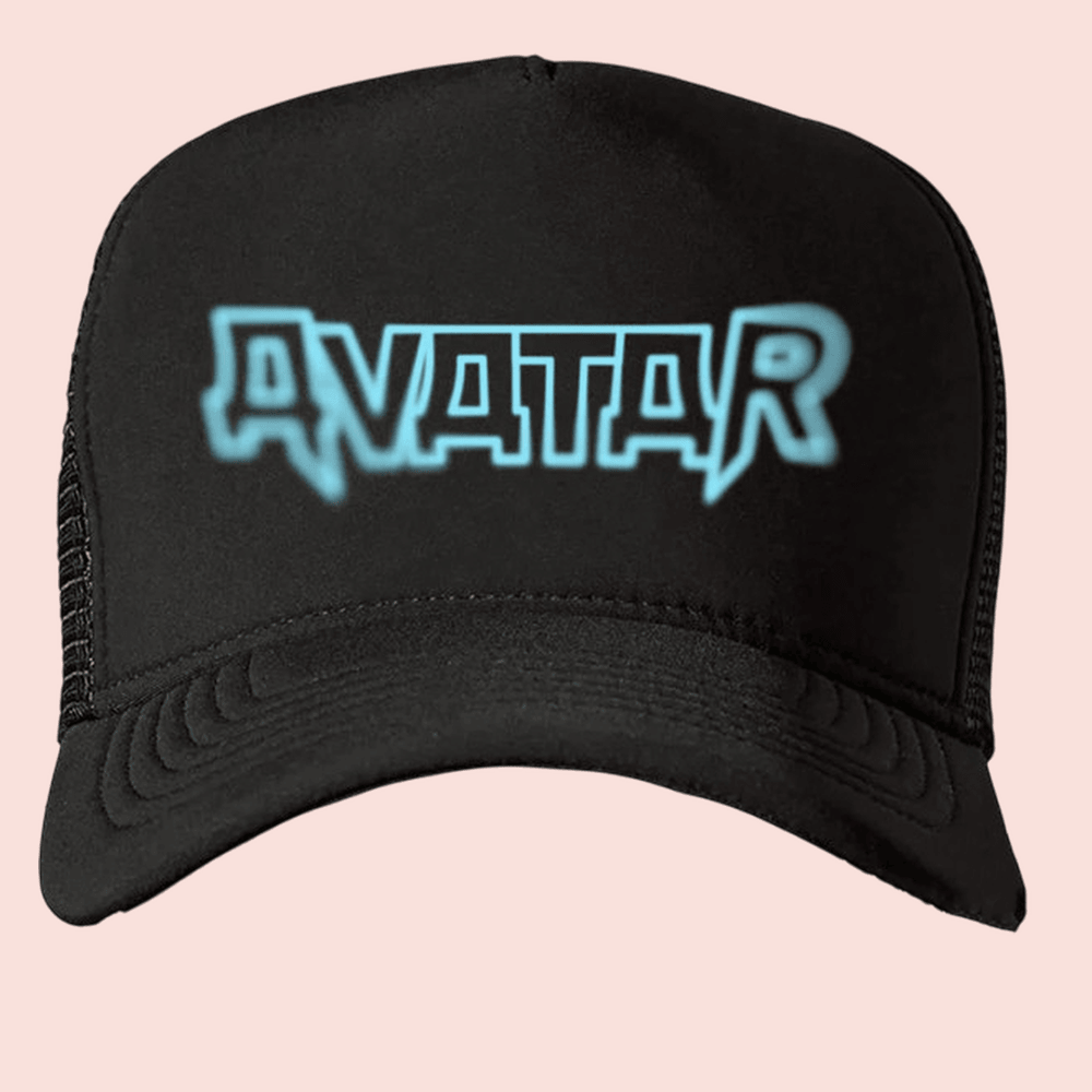 Avatar Merch Blur Logo Trucker Hat Avatar Swedish Metal Band Gift For Fans