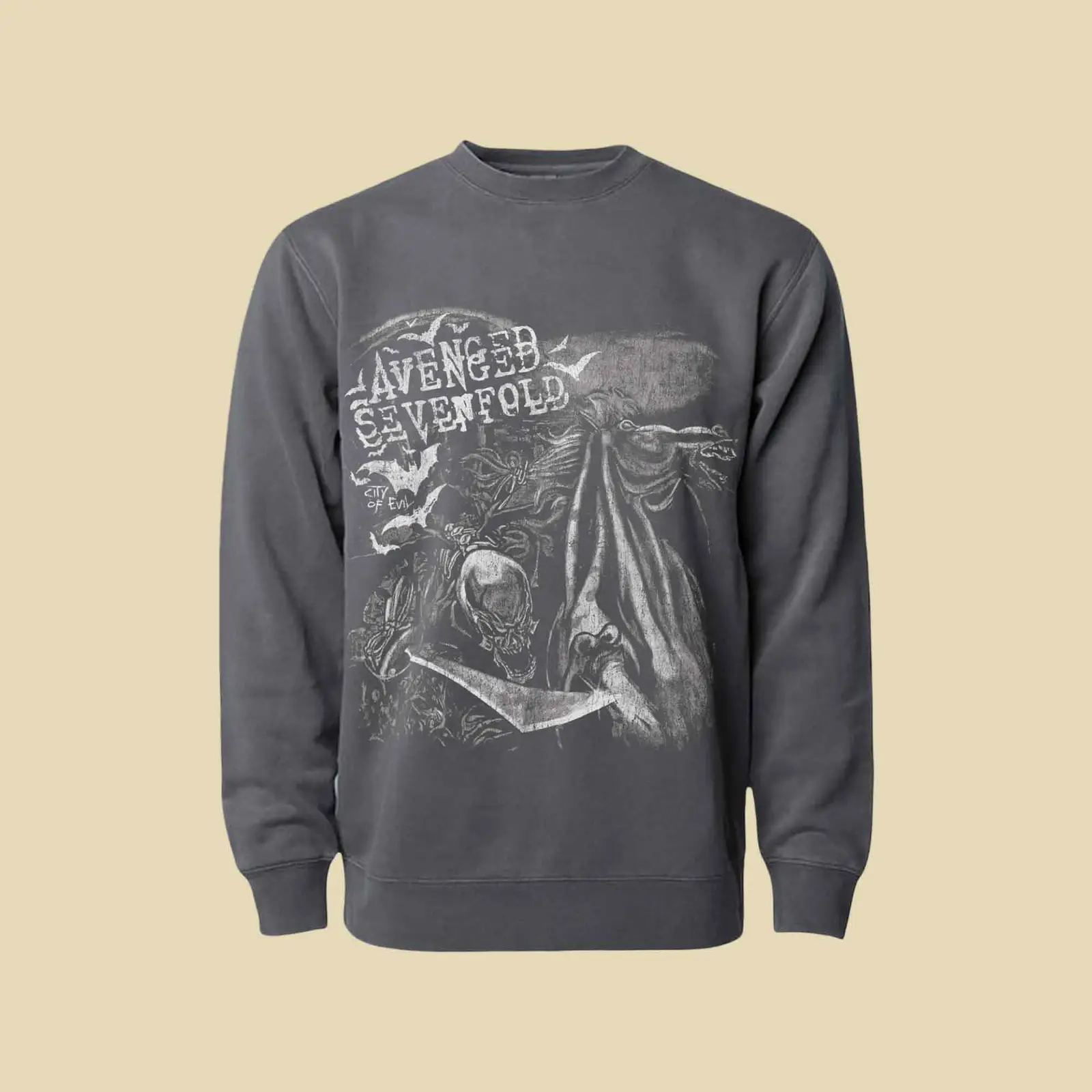 Avenged Sevenfold Merch City Of Evil Sweatshirt Rock Music Fans Concert Gifts Avenged Sevenfold Merch City Of Evil Sweatshirt Rock Music Fans Concert Gifts - Image 1