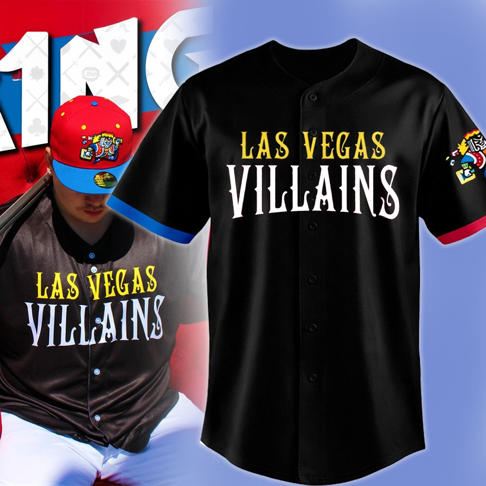 Aviators Villains Night Jersey Shirt Las Vegas Villains Merch Gift For Men