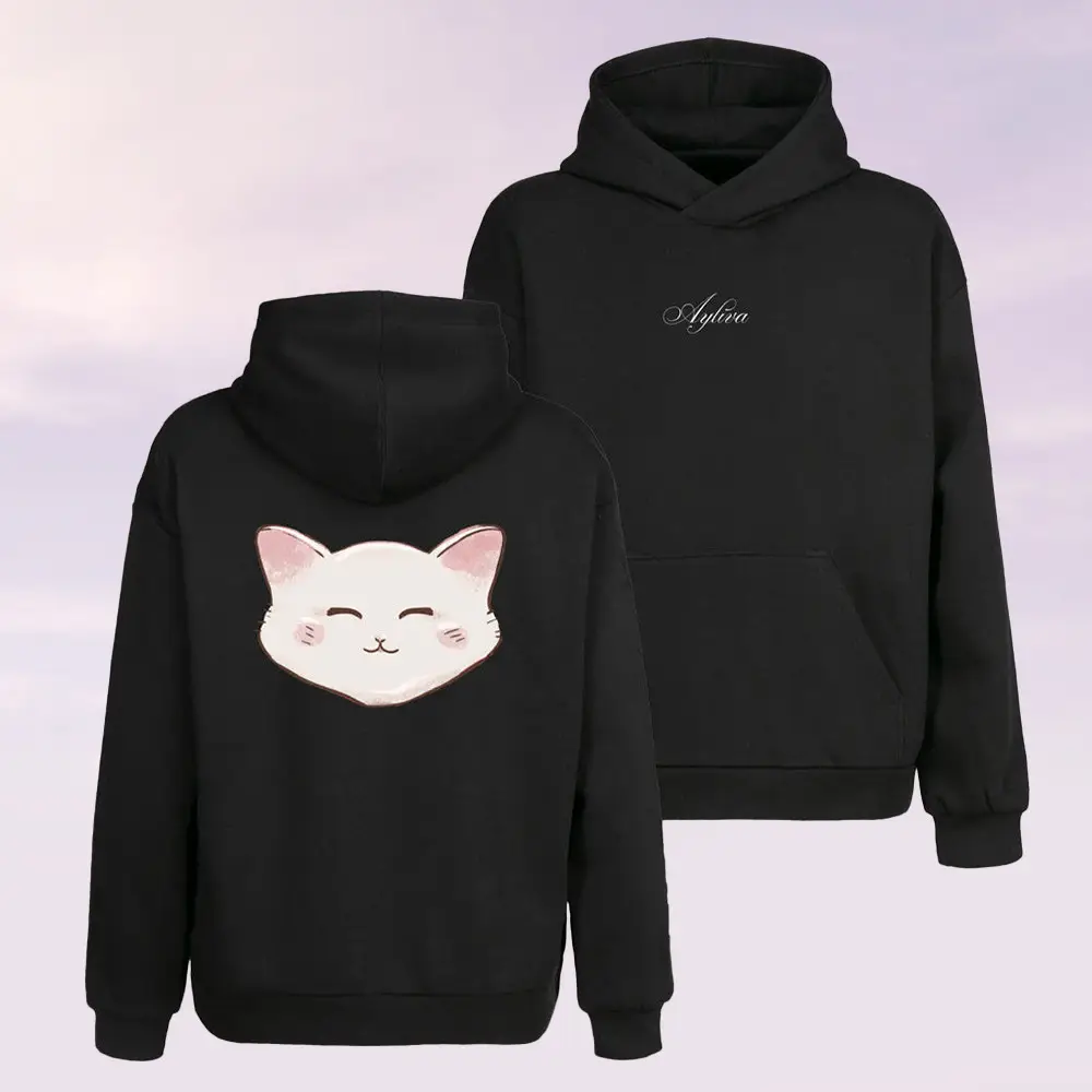 Ayliva Merch Cat Hoodie Ayliva Clothing Best Gifts Ideas For Music Lovers