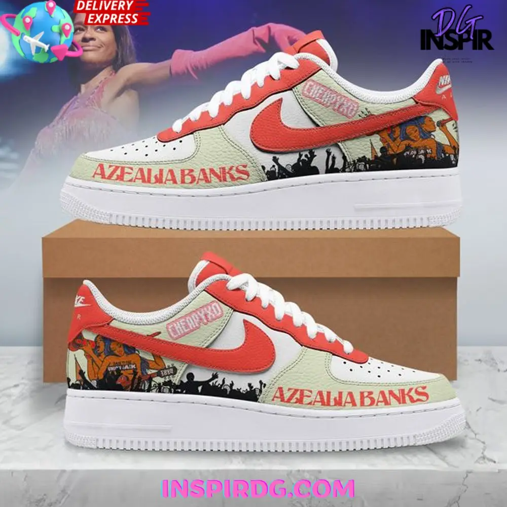 Azealia Banks Limited Edition Air Force 1 Sneakers