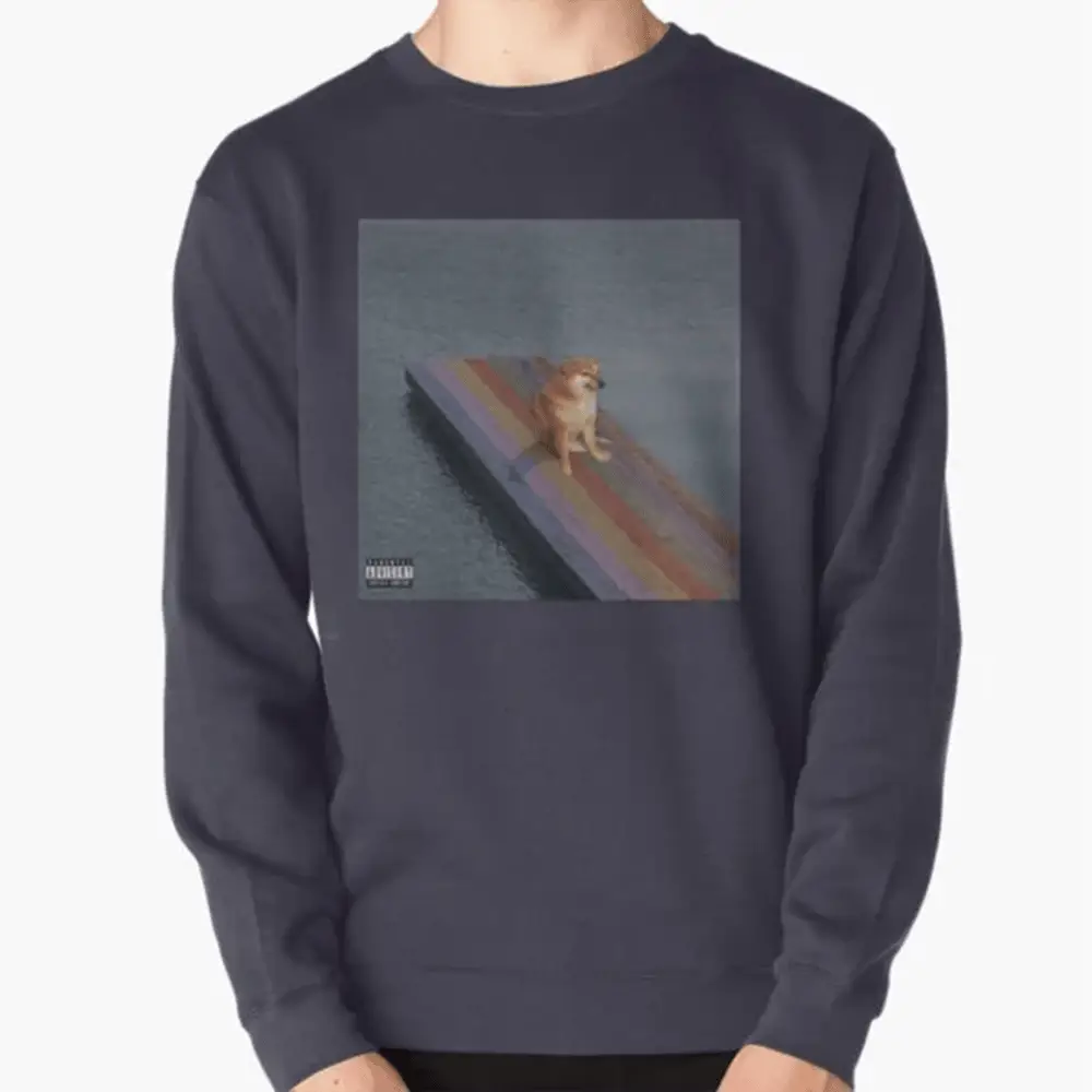 Baby Keem The Melodic Blue Cheems Meme Sweatshirt Funny Baby Keem Clothing Fans Gifts