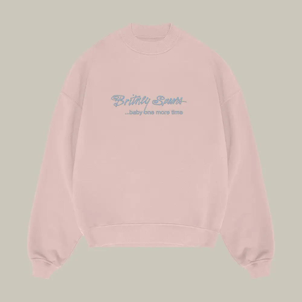 Baby One More Time Britney Spears Sweatshirt Britney Spears Clothing Pop Music Lover Gift