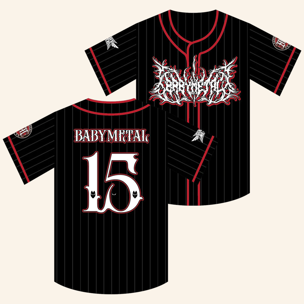 Babymetal Merch Babymetal 15 Baseball Jersey Gift Ideas For Music Lovers - WearandDecor