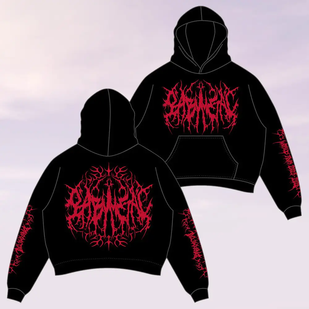 Babymetal Merch Bloody Halloween Hoodie Cool Clothing Gifts For Music Lovers