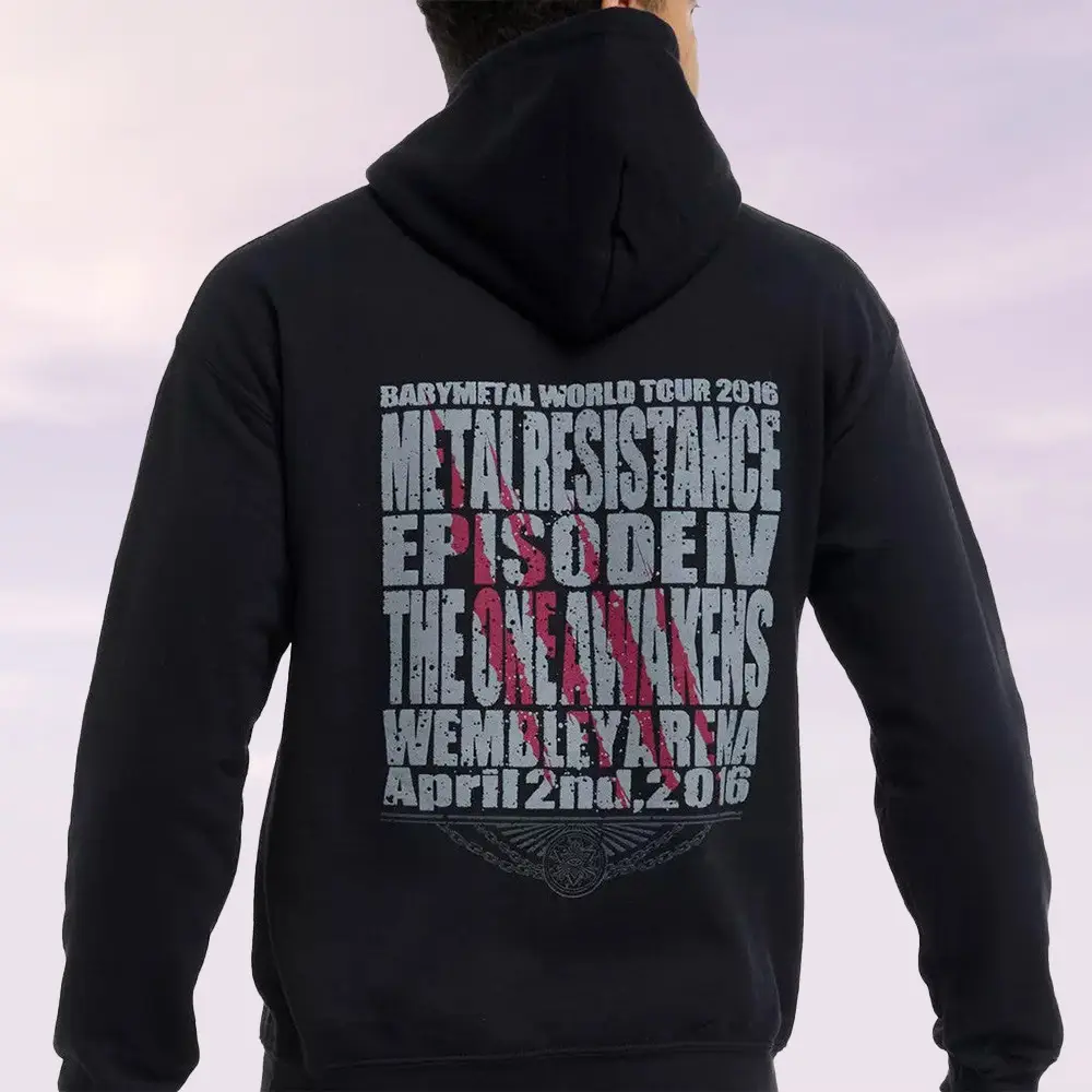 Babymetal Merch Hoodie Metal Resistance Tour Apparel Presents For Music Lovers