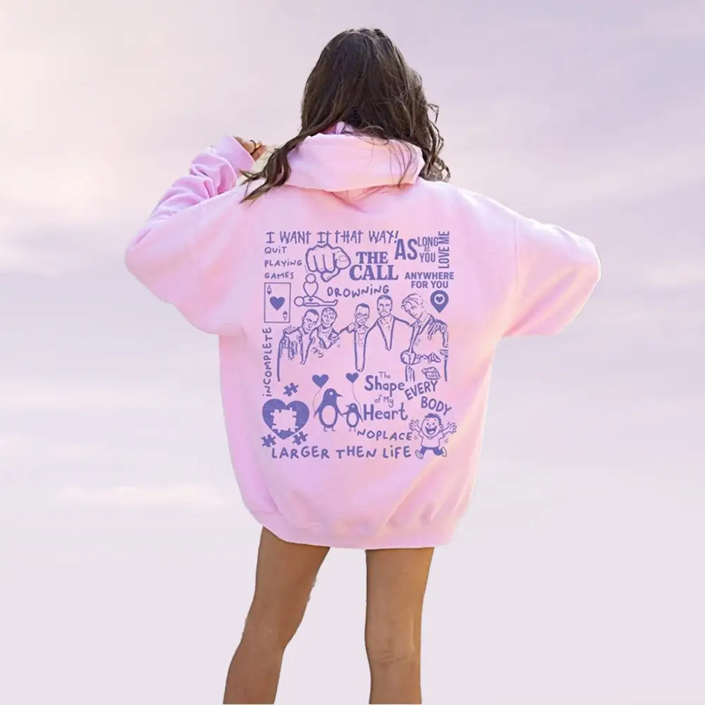 Backstreet Boys Album Tour 2025 Hoodie Tracklist In My Era Merch Clothes Gifts For Daughter