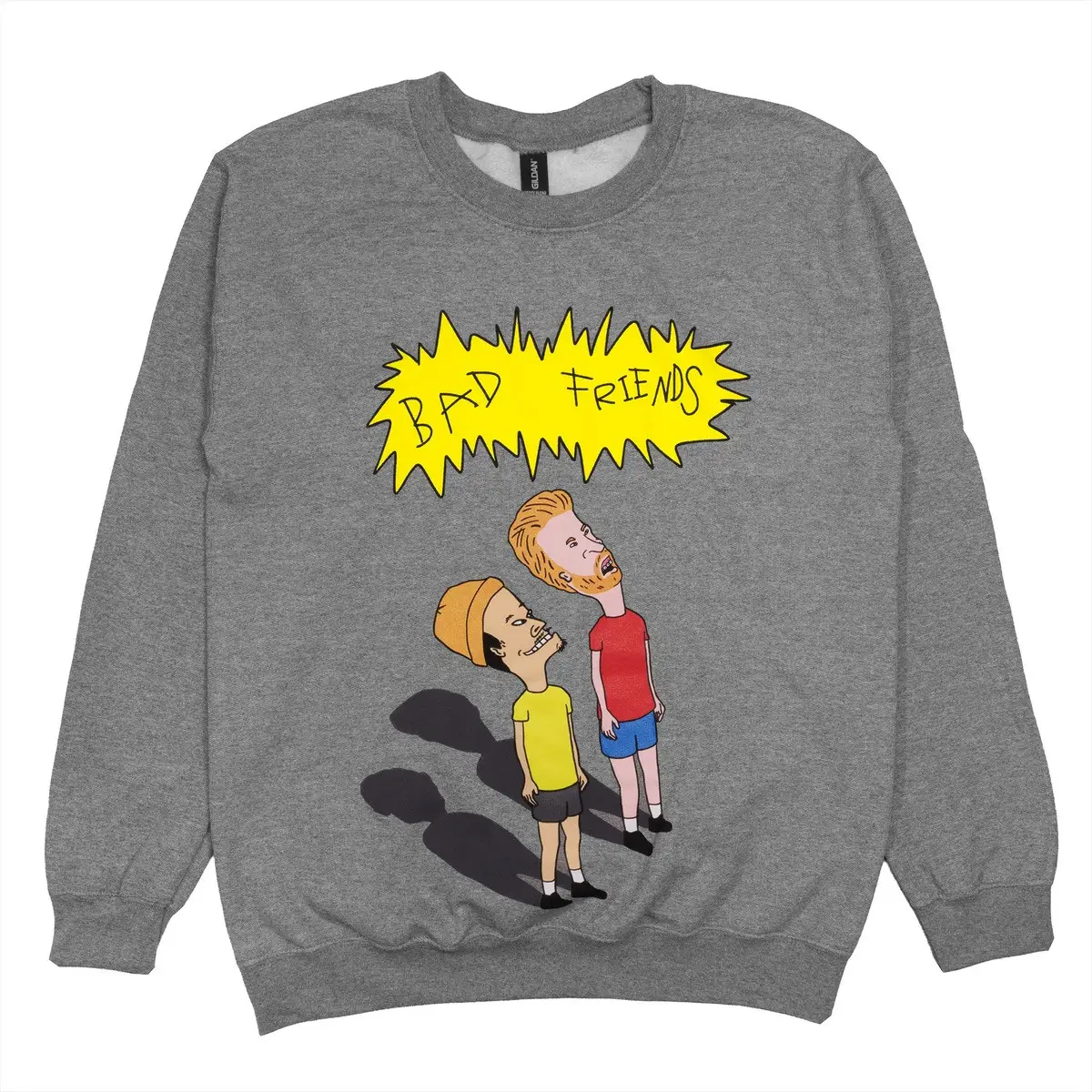 Bad Friends Merch Bobby And Andrew Crewneck Sweatshirt Bad Friends Podcast Clothing