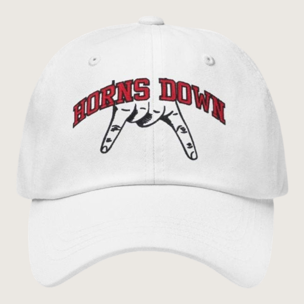 Baker Mayfield Horns Down Hat Buccaneers Game Day Cap Gifts For Baker Mayfield Fans