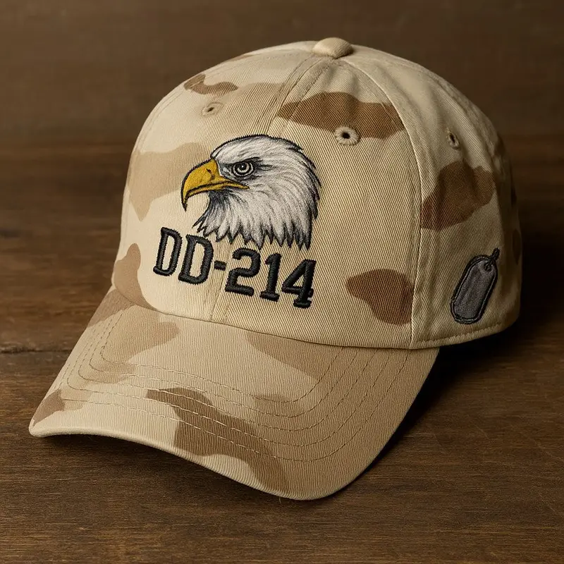 Bald Eagle U.S DD-214 Veterans Camo Hat Best Veterans Day Best Retired Soldiers Gift Ideas Bald Eagle U.S DD-214 Veterans Camo Hat Best Veterans Day Best Retired Soldiers Gift Ideas - Image 1