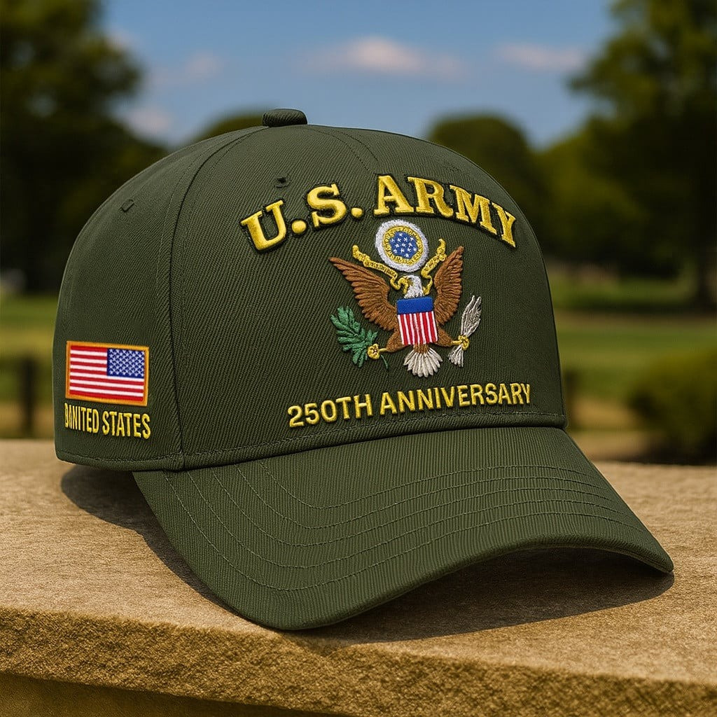 Bald Eagle US Veterans Hats 250th Anniversary Merch Gifts on Veterans Day