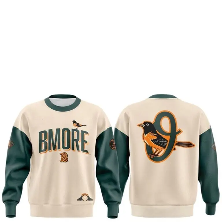 Baltimore Orioles 2026 City Connect Night Sweatshirt Baltimore Orioles B-More Merch Gift For Fans