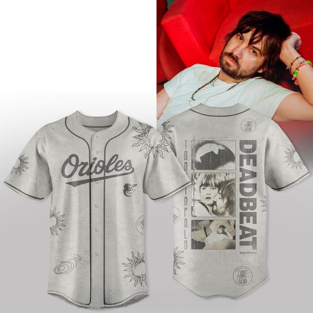 Baltimore Orioles X Tame Impala Deadbeat 2026 Tour Jersey Orioles Merch Gifts For Fans