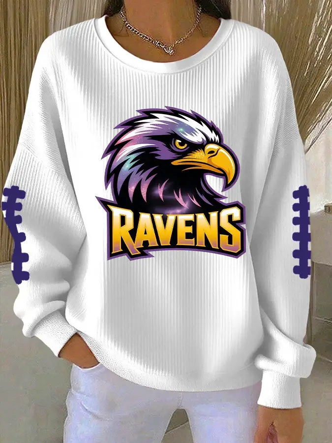 Baltimore Ravens Sweatshirt Football Day Present Ideas For Baltimore Ravens Fans