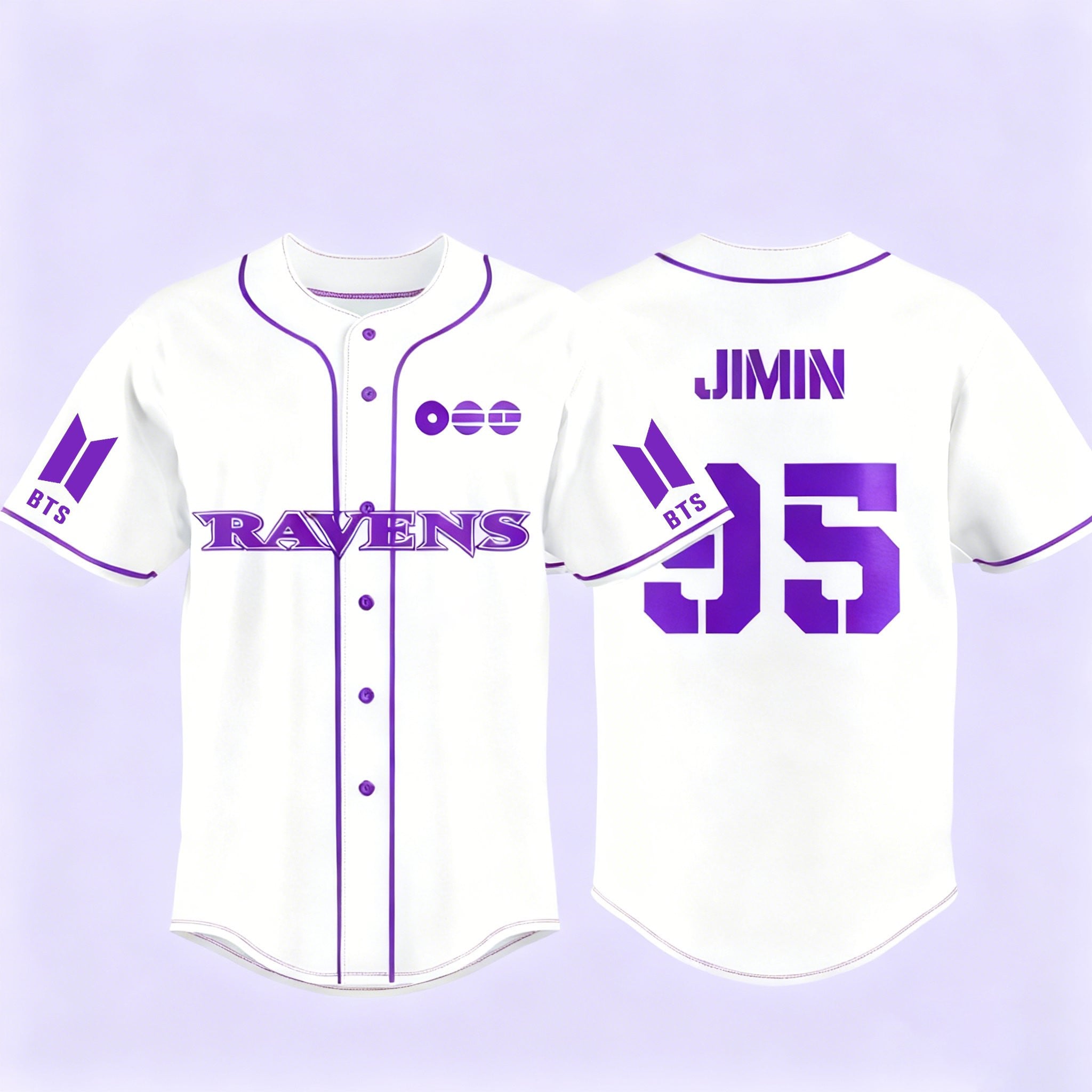 Baltimore X BTS Merch Jimin 95 Jersey BTS Concert Fan Clothing KPop Gifts Ideas