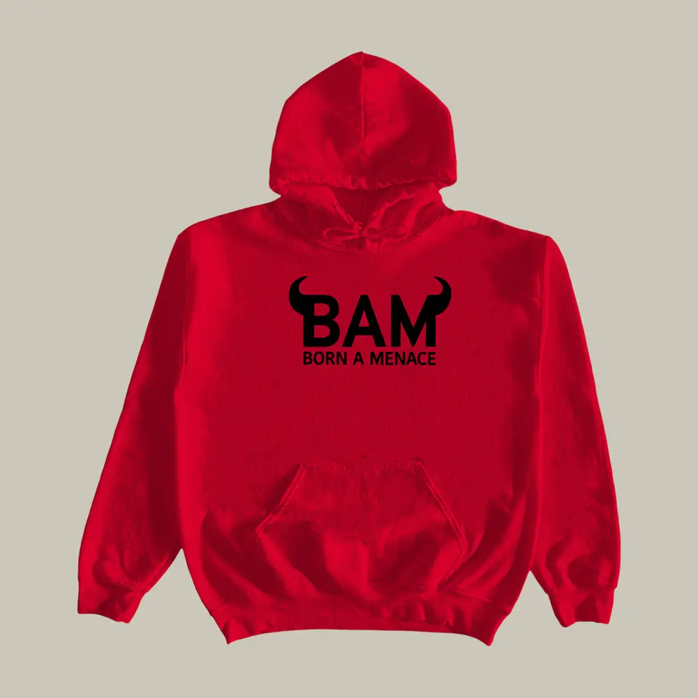 BAM Born A Menace Hoodie Kanel Joseph Hooded Sweatshirt Fan Gift For Boyfriend