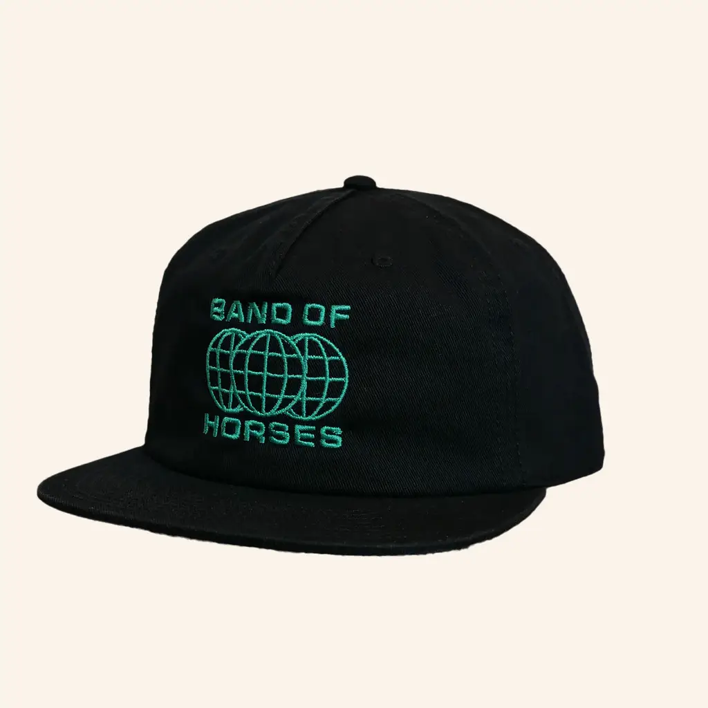Band Of Horses Merch Embroidered Snapback Hat Christmas Presents For Dad -WearandDecor