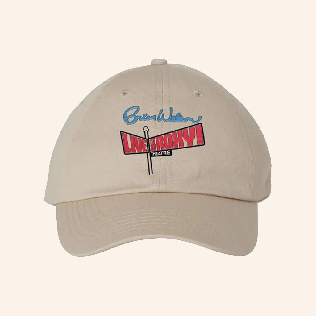 Bandwear Merch Brian Wilson Live At The Roxy Embroidered Hat Christmas Gifts For Men - WearandDecor