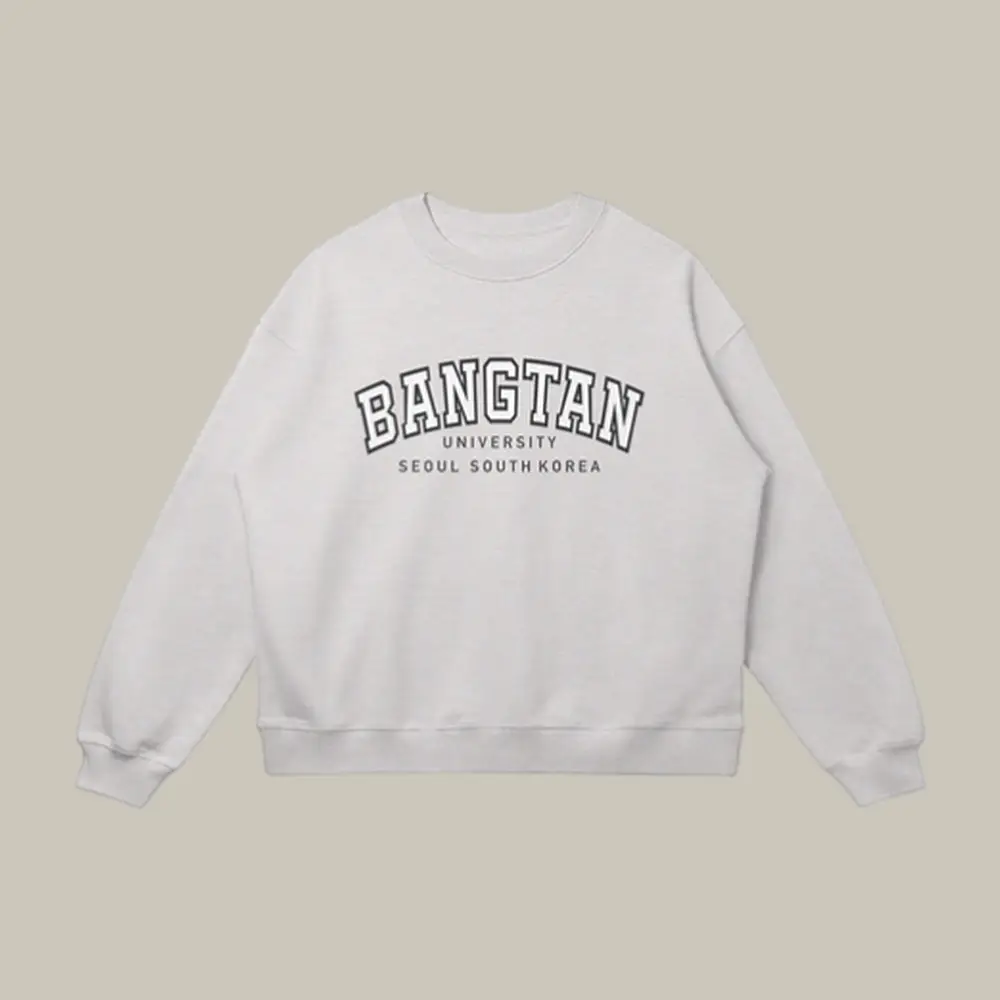 Bangtan University Seoul South Korea BTS Sweatshirt BTS 2026 Comeback Apparel Army Gift Bangtan University Seoul South Korea BTS Sweatshirt BTS 2026 Comeback Apparel Army Gift - Image 1