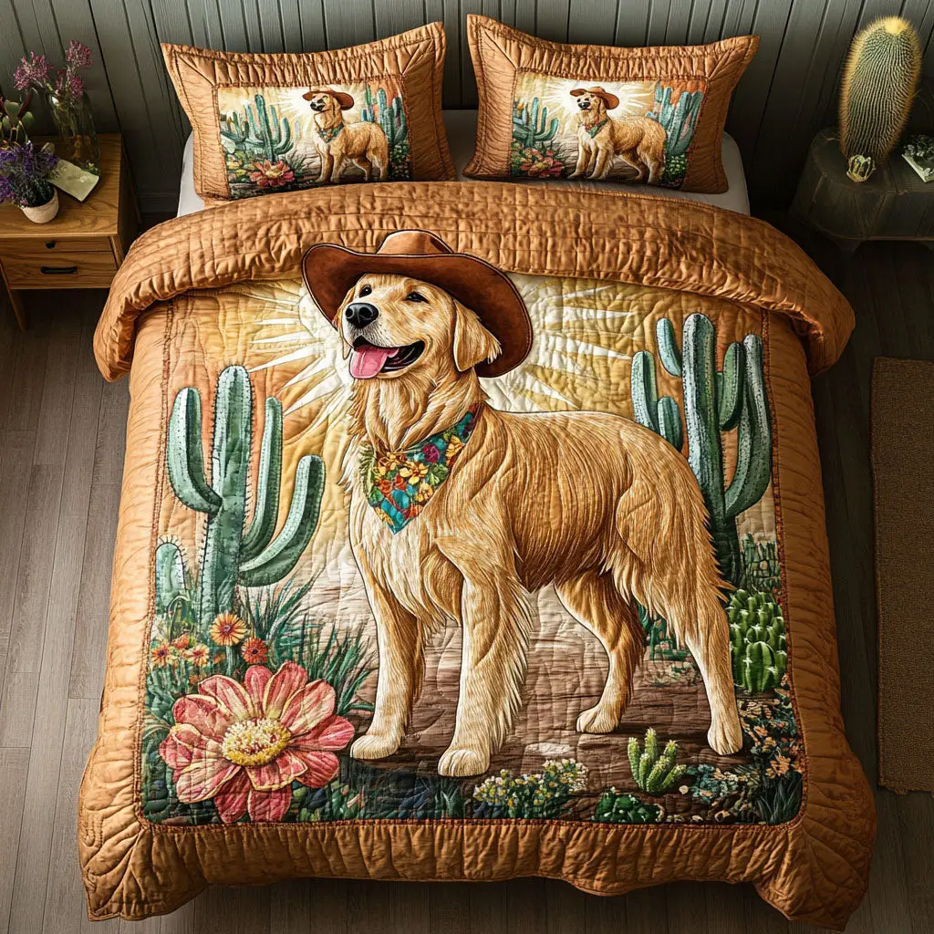 Barnyard Buddy Quilted Bedding Set Warm and Breathable Bedding Set for All Seasons