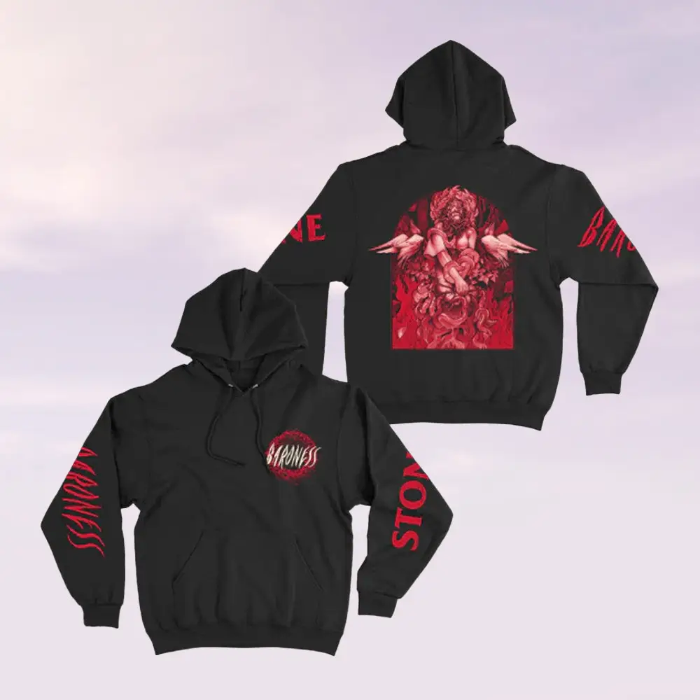 Baroness Merch Stone Hoodie Cool Clothing Great Gifts For Music Lovers