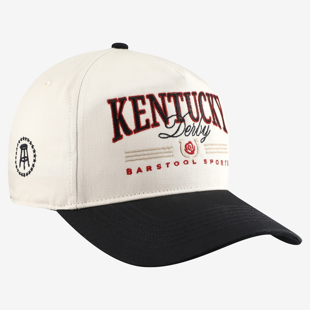 Barstool Golf X '47 Cream Kentucky Derby Hat 152nd Derby 2026 Cap Gift For Men