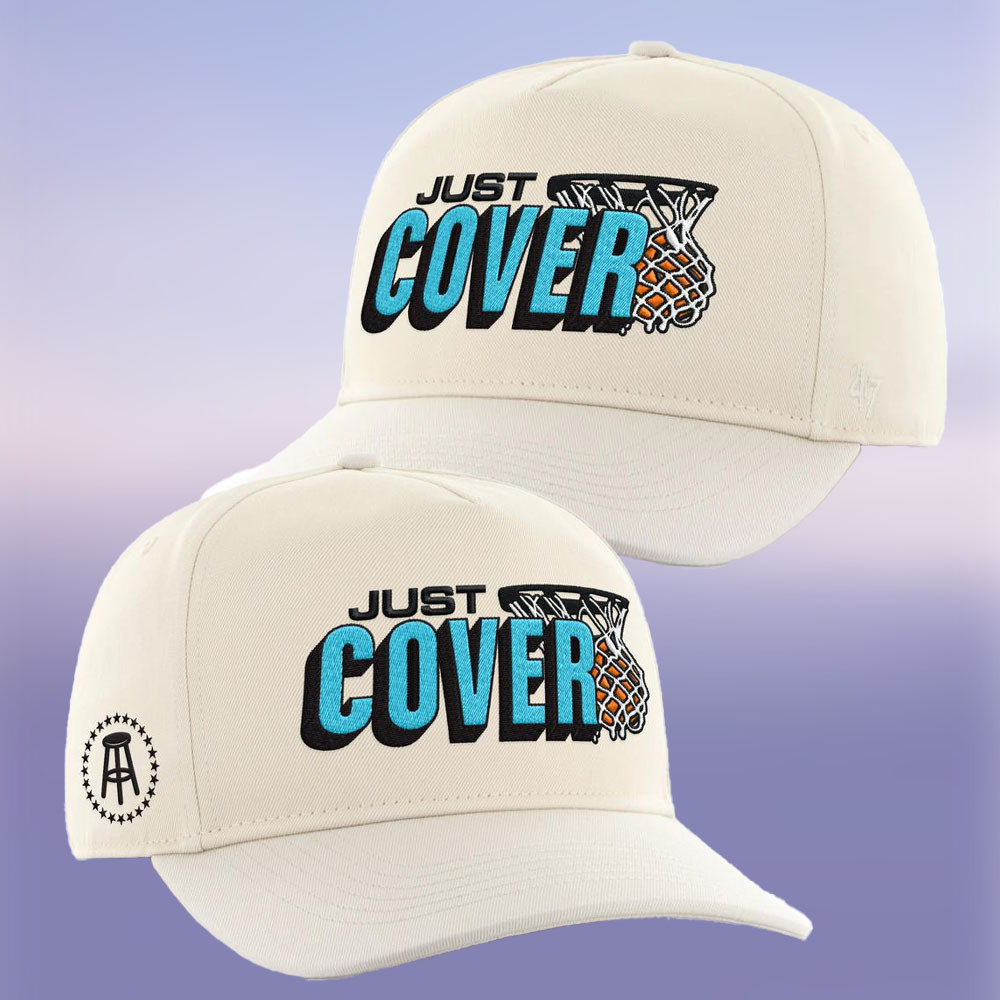 Barstool Sports Just Cover Basketball x '47 HITCH Snapback Hat Gift for Sports Fans