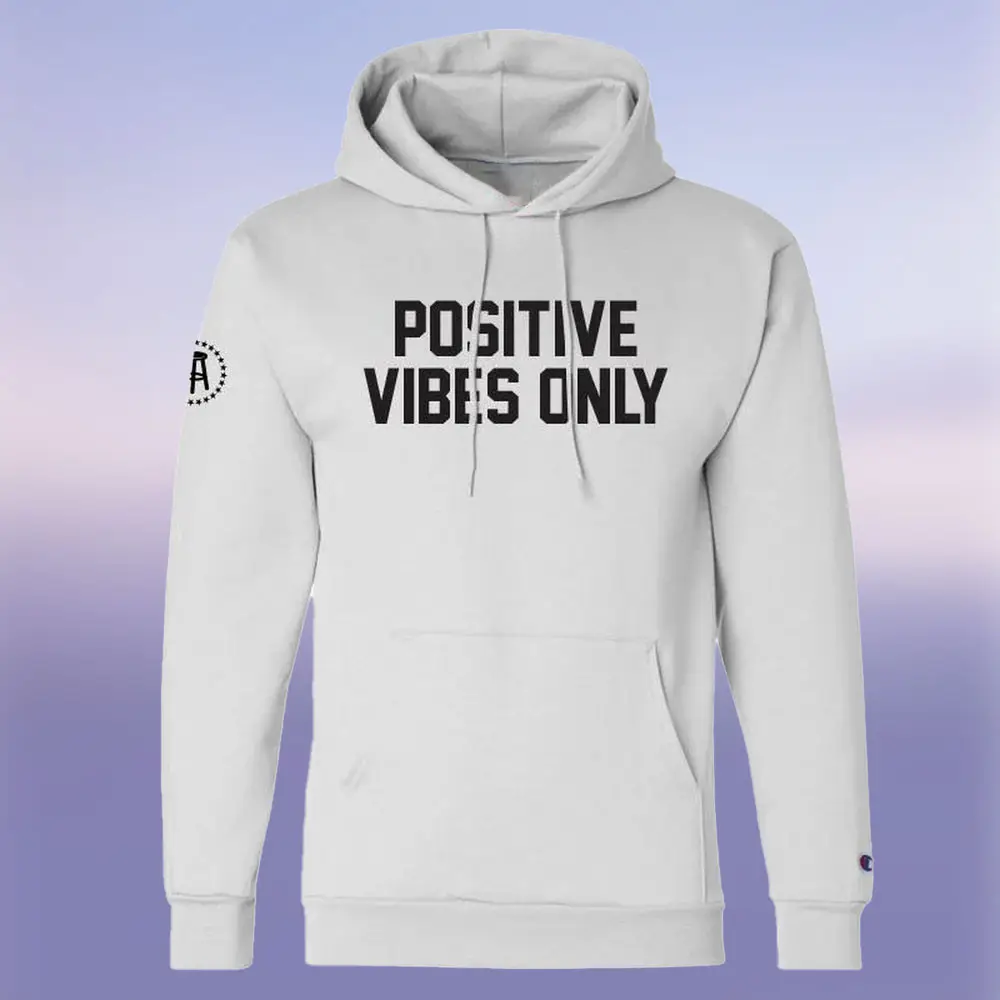 Barstool Sports Positive Vibes Only Hoodie Just Cover Basketball Merch Gift Ideas