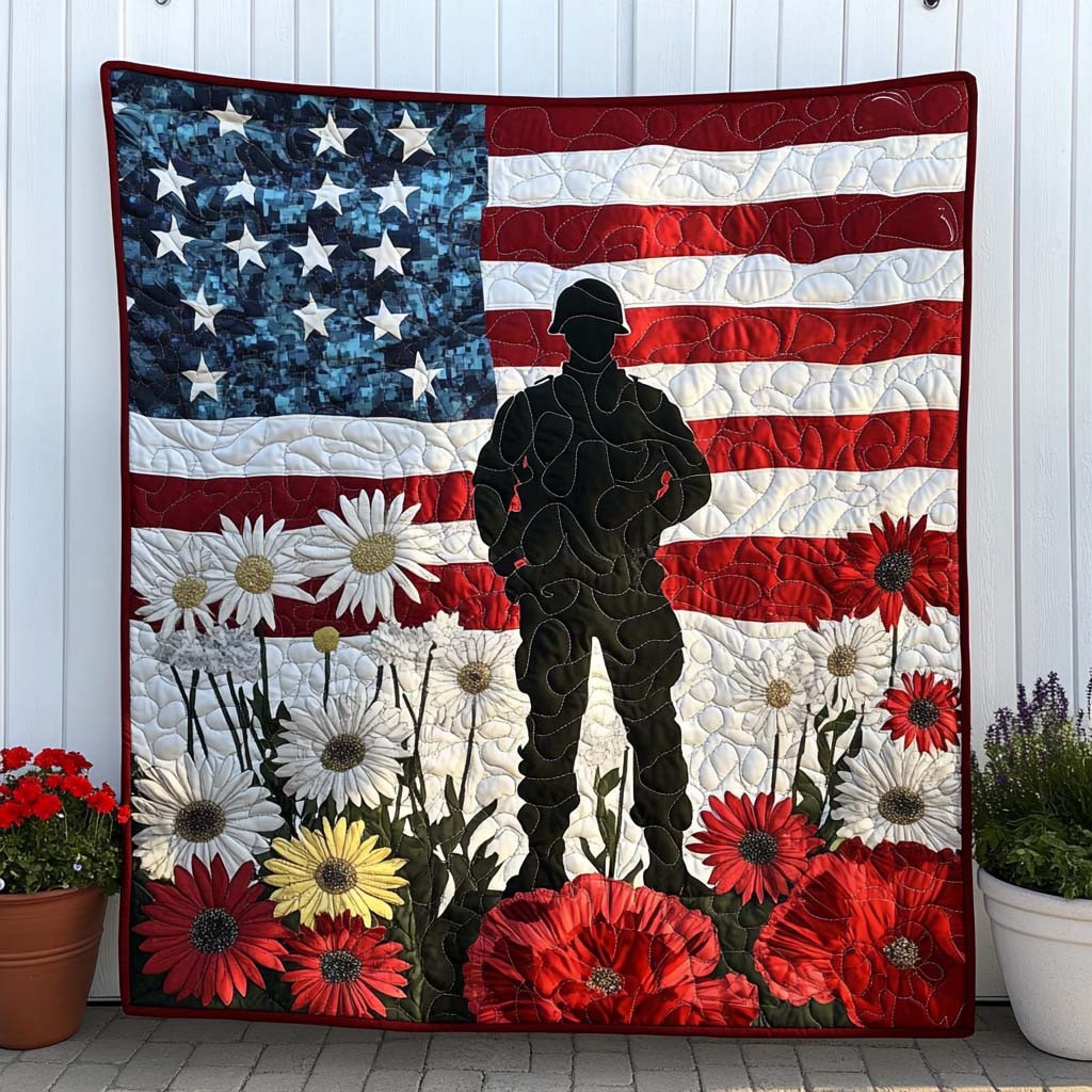 Battlefield Bloom Quilted Blanket Best Couch Throw Blanket Great Hummingbird Lover Gift Ideas