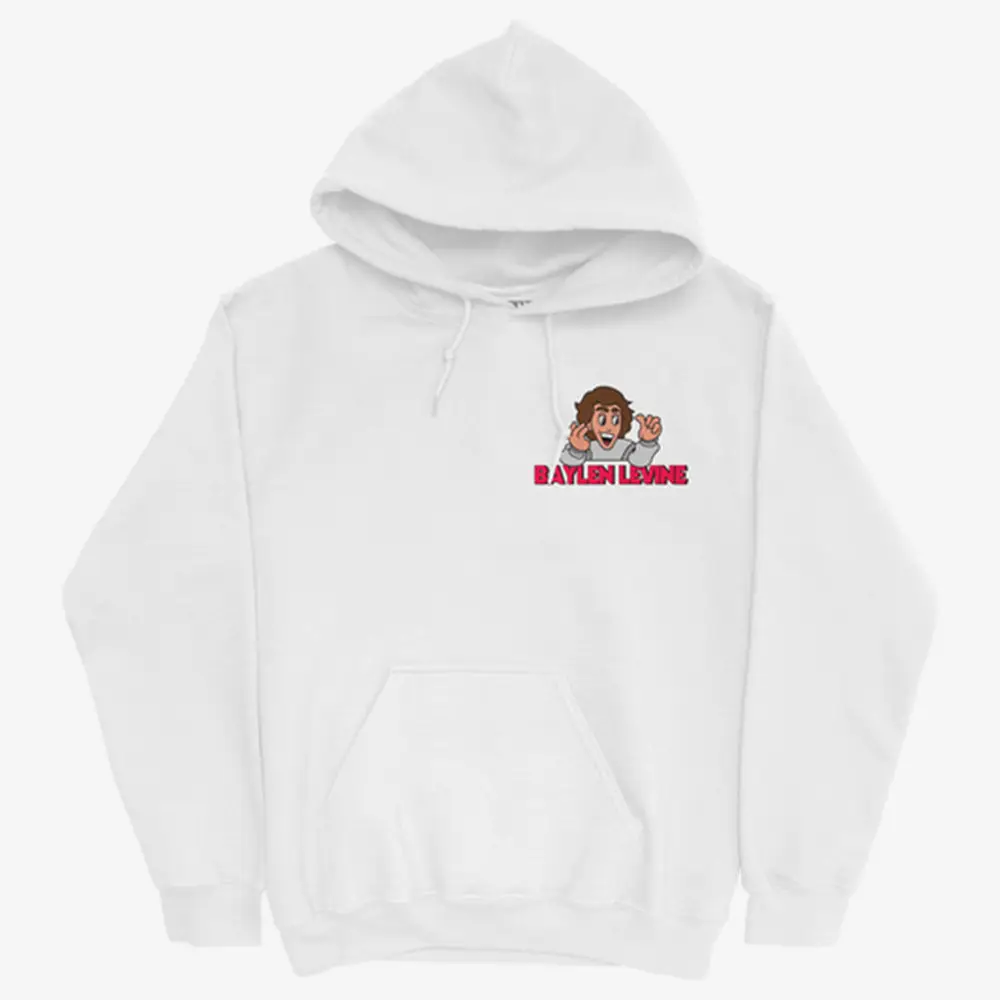 Baylen Levine Cartoon Graphic Hoodie Baylen Levine Apparel Funny Present For Fans