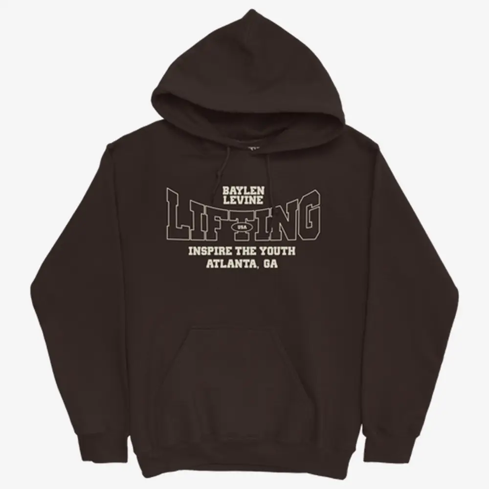 Baylen Levine Lifting Hoodie Patriotic Atlanta Baylen Levine Apparel Cool Gift For Fans