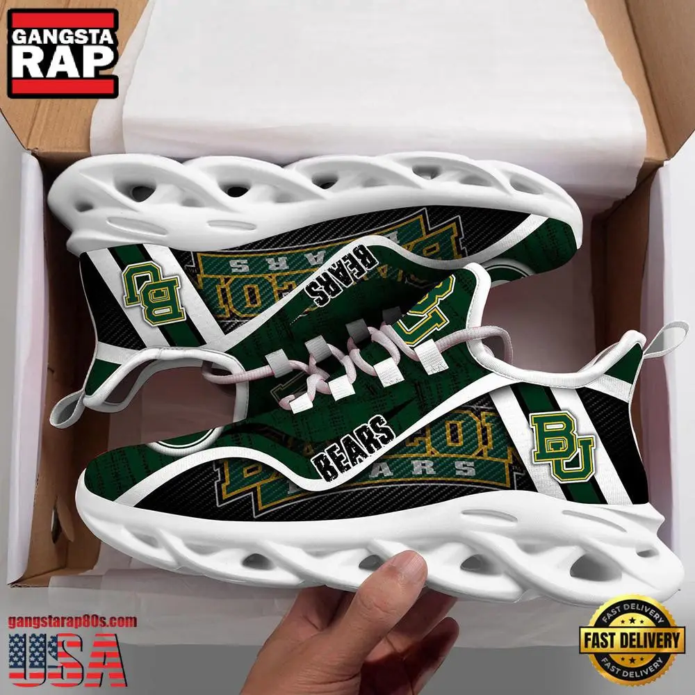 Baylor Bears NCAA Clunky Air Max Shoes Air Cushion Sneakers