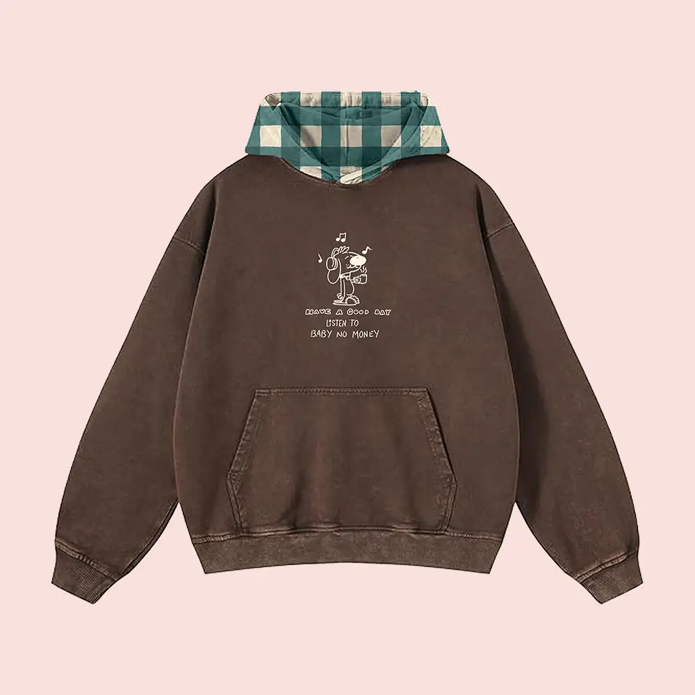 Bbnos Merch Have A Good Day Listen To Baby No Money Hoodie Bbnos Clothing Fan Gift