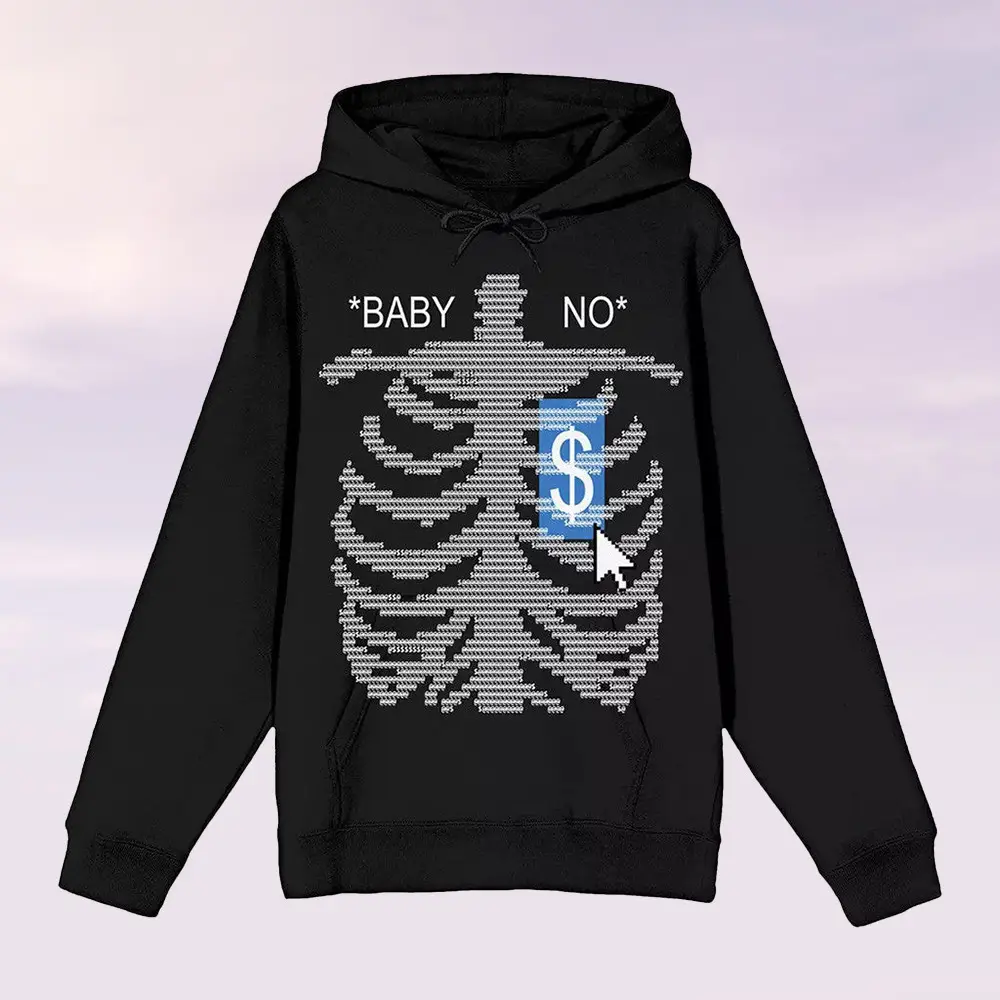 BBNOS Merch Hoodie BBNOS Rib Cage Clothing Christmas Gifts For Brother In Law