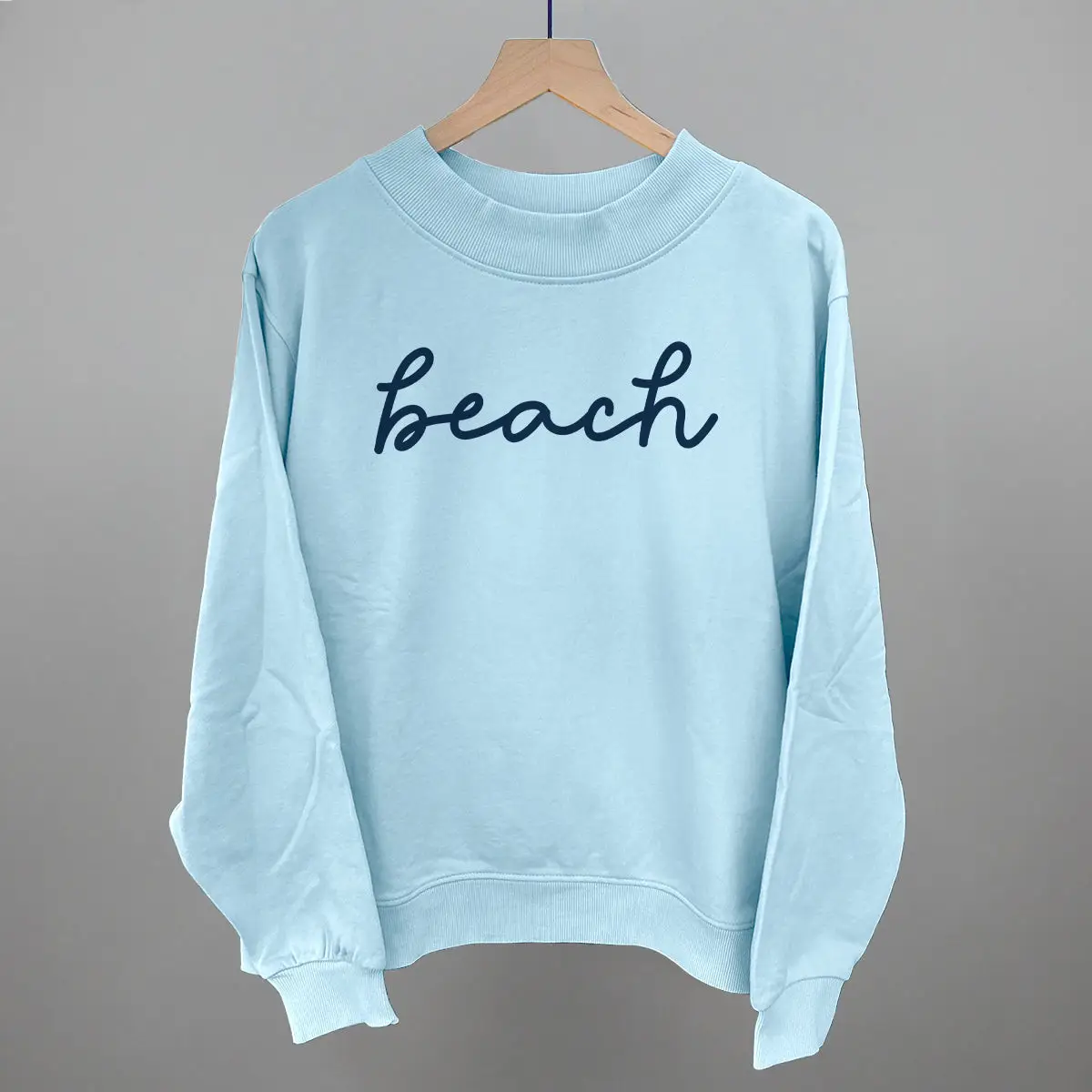 Beach Vibes Summer Fun Sweatshirt Relaxing Getaway Apparel Gift For Ocean Lover