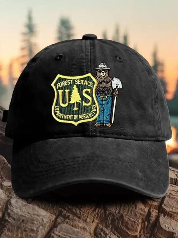 Bear US Forest Service Rebuilding The USFS Merch Gift For Nature Protectors