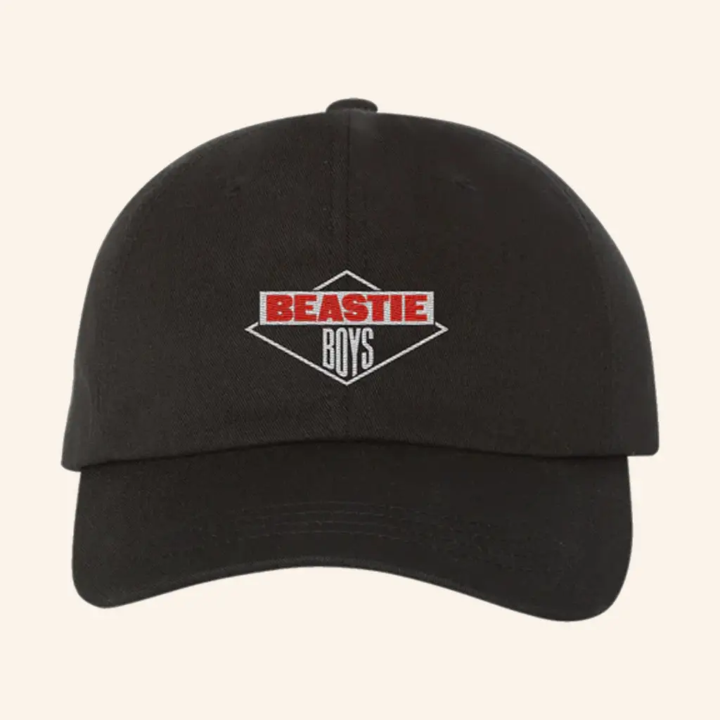 Beastie Boys Merch Diamond Logo Embroidered Hat Beastie Boys Hat Gifts For Hip Hop Lovers
