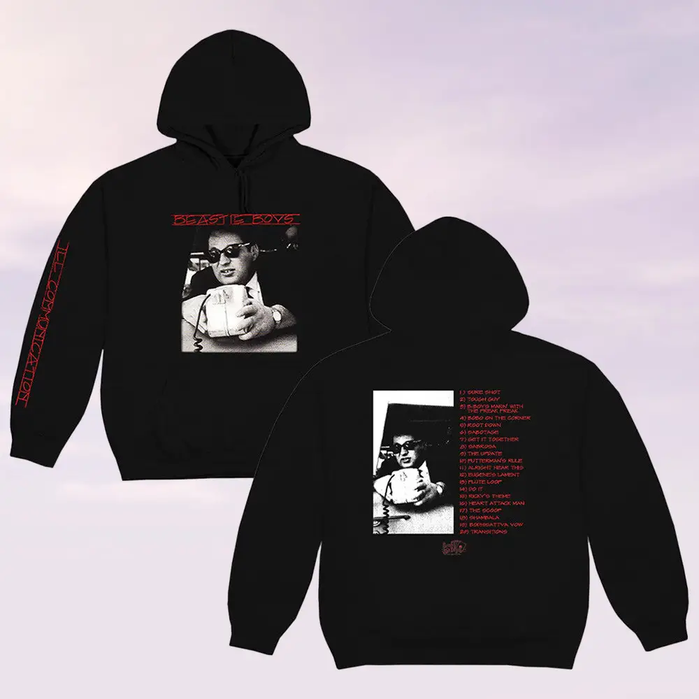 Beastie Boys Merch Ill Communication Tracklist Hoodie Trendy Unisex Streetwear Gifts For Fans