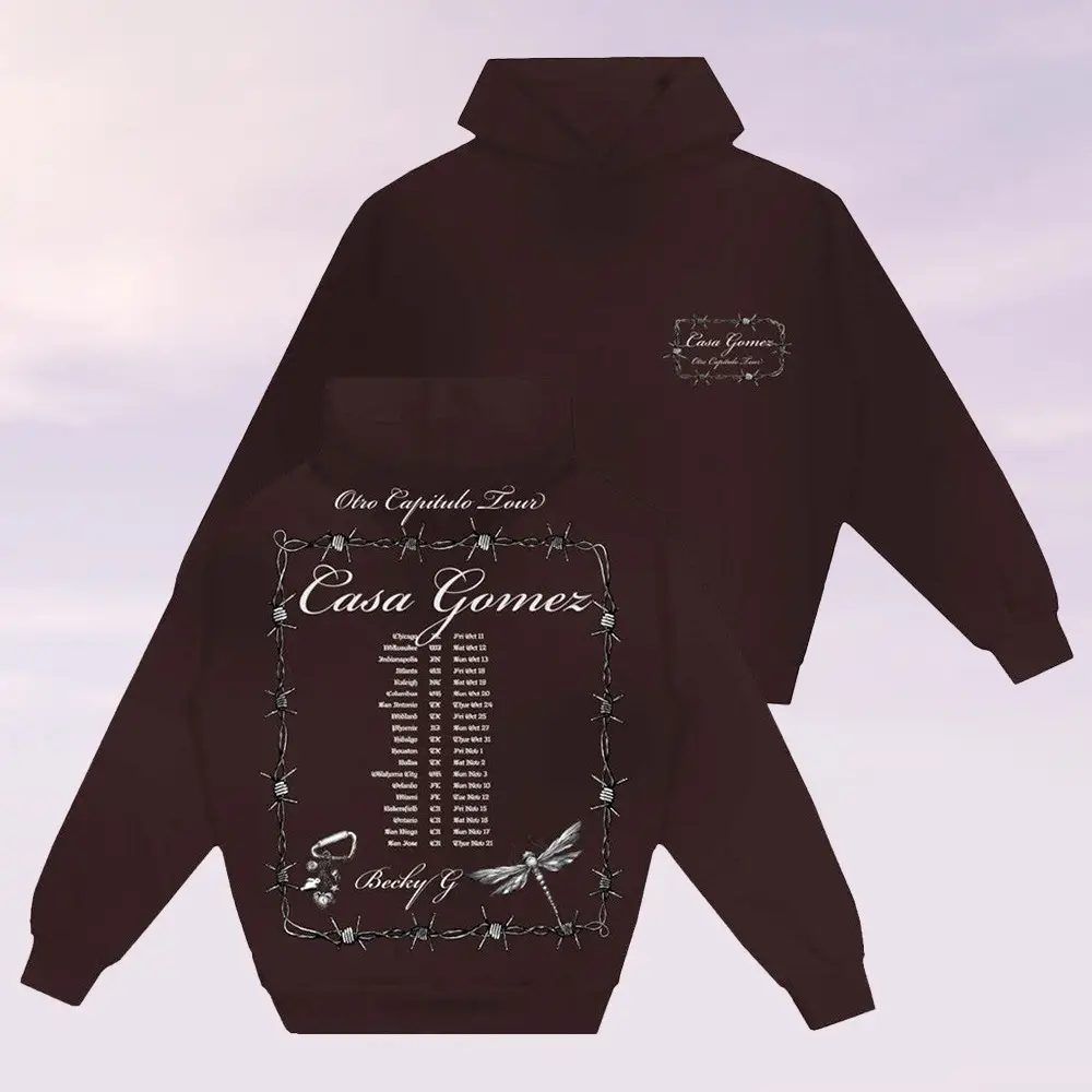 Becky G Merch Hoodie Casa Gomez Tour Clothing Best Gifts For Music Lovers