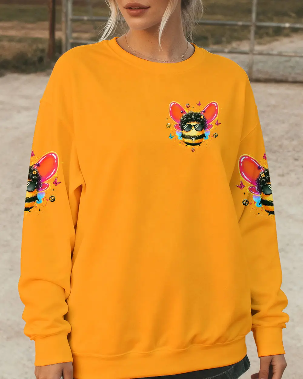 Bee You Bee Humble Sweatshirt Apparel Perfect Gift For Sisters