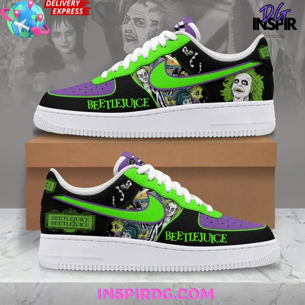 Beetlejuice x Limited Edition Air Force 1 Beetlejuice x Limited Edition Air Force 1 - Image 1