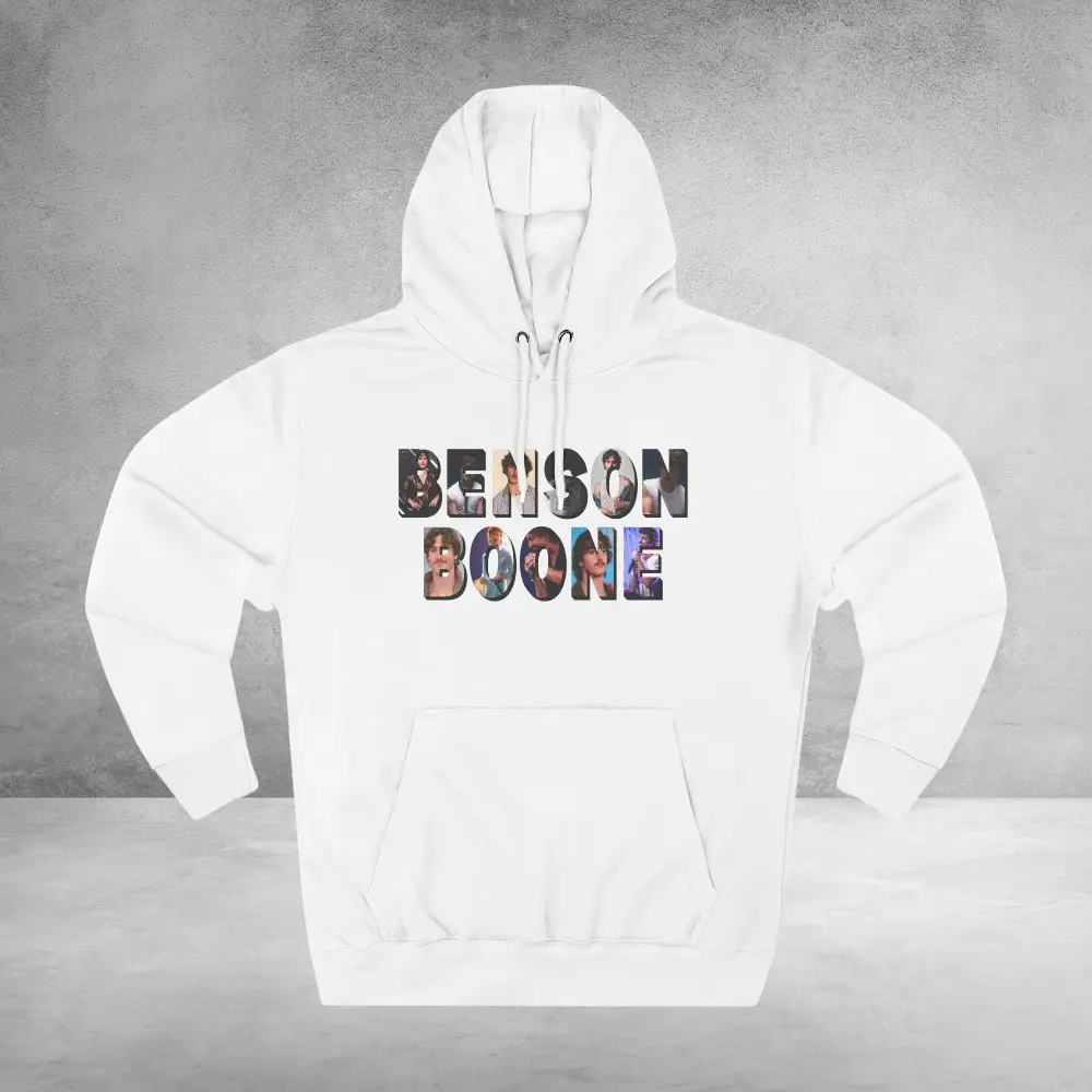 Benson Boone Merch Hoodie 2026 Apparel Present Ideas For Benson Boone Fans
