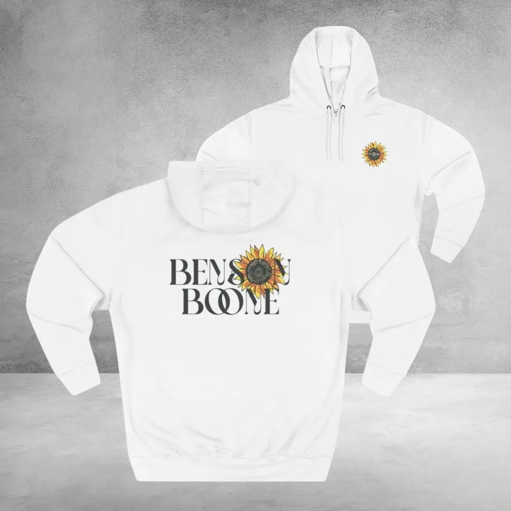 Benson Boone Merch Hoodie Benson Boone Sunflower Good Clothing Ideas For Fans