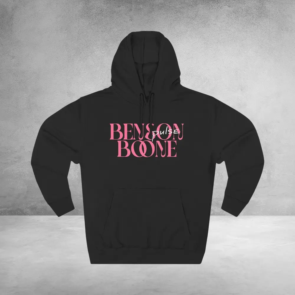 Benson Boone Merch Hoodie Pulse Benson Boone Gift Ideas For Fans Clothing