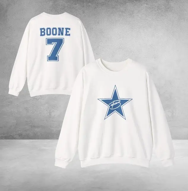 Benson Boone Merch Sweatshirt Boone 7 Star Good Ideas For Fans Apparel