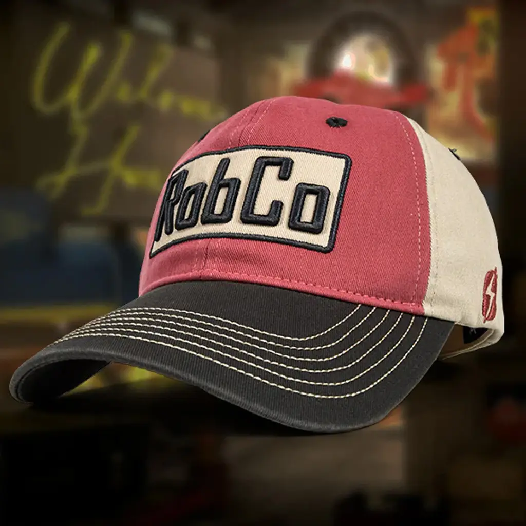 Bethesda Merch Embroidered Fallout Robco Trucker Hat Christmas Present Ideas For Boyfriend -WearandDecor
