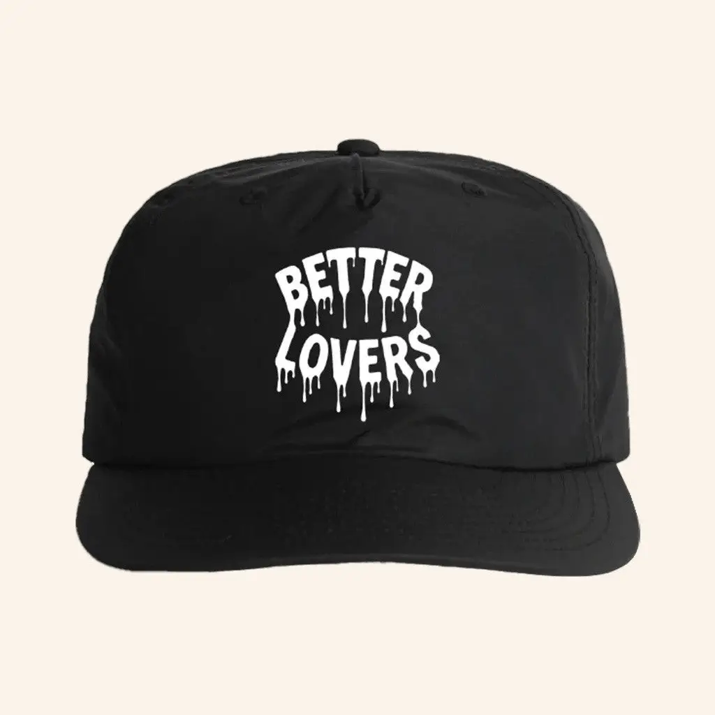 Better Lovers Band Merch Drippy Logo Snapback Hat Gift Ideas For Husband -WearandDecor