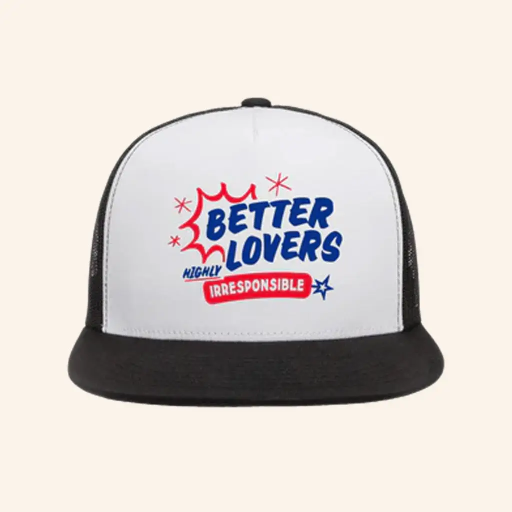 Better Lovers Band Merch Drippy Logo Trucker Hat Snapback Gifts For Dudes -WearandDecor
