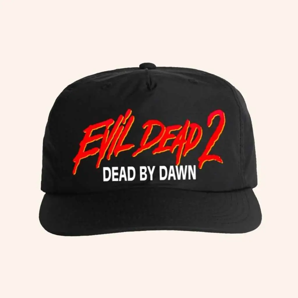 Beyond Human Merch Evil Dead 2 Embroidered Hat Dead By Dawn Cap Gifts For Horror Fans -WearandDecor Beyond Human Merch Evil Dead 2 Embroidered Hat Dead By Dawn Cap Gifts For Horror Fans -WearandDecor - Image 1